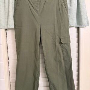 Nanette Lepore Olive Green Women's Cargo Pants